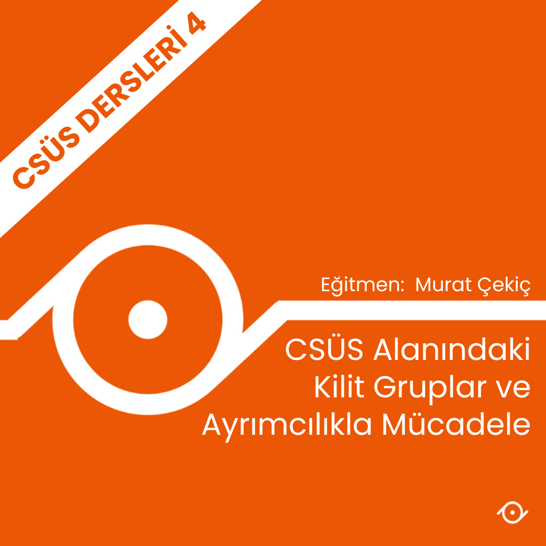CSÜS Alanındaki Kilit Gruplar ve Ayrımcılıkla Mücadele